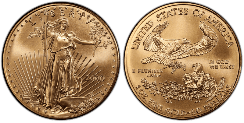 2000 American Eagle Fifty Dollar Gold
