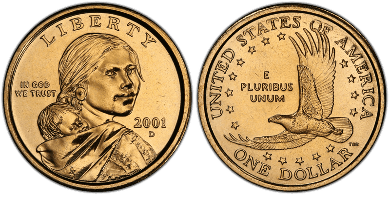 2001 Sacagawea Dollar