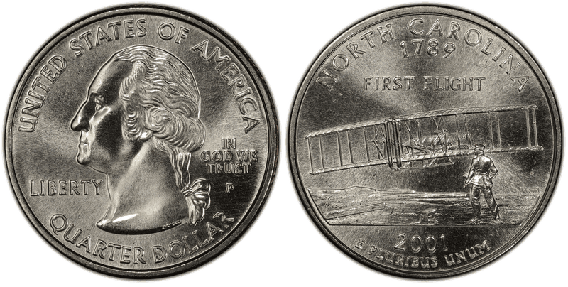 2001 (P) North Carolina State Quarter
