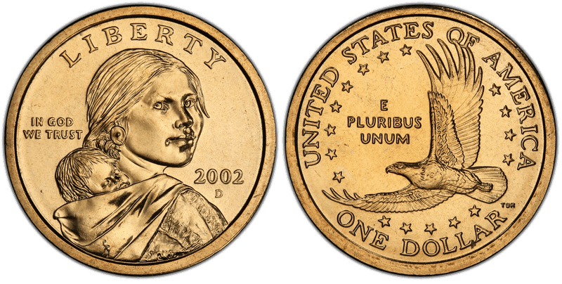 2002 Sacagawea Dollar