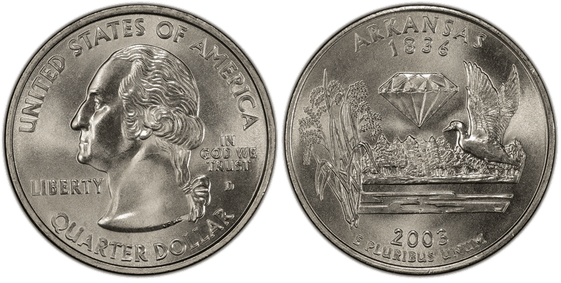 2003 (D) Arkansas State Quarter