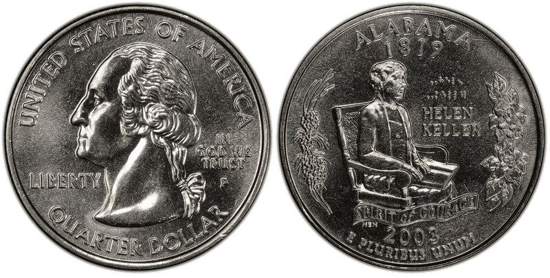 2003 (P) Alabama State Quarter