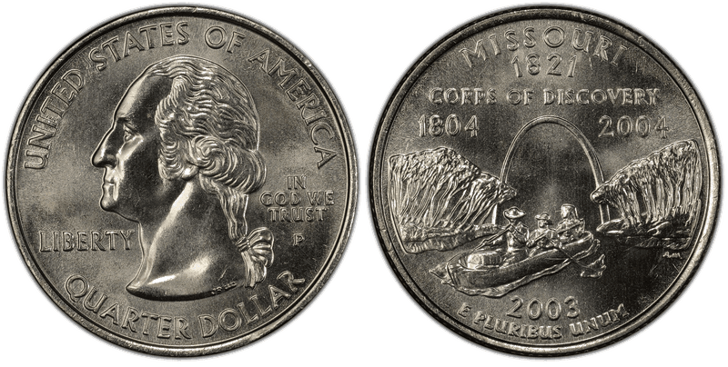 2003 (P) Missouri State Quarter