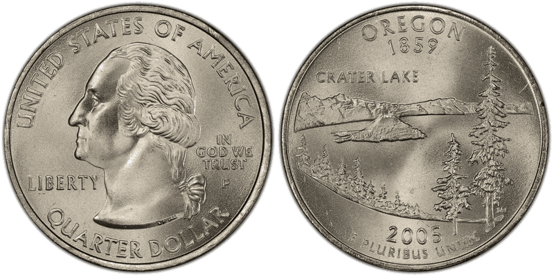2005 (P) Oregon State Quarter