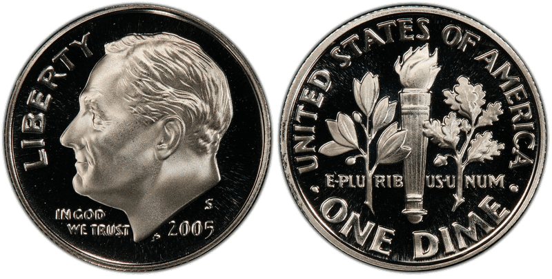 2005 (S) Proof Roosevelt Dime