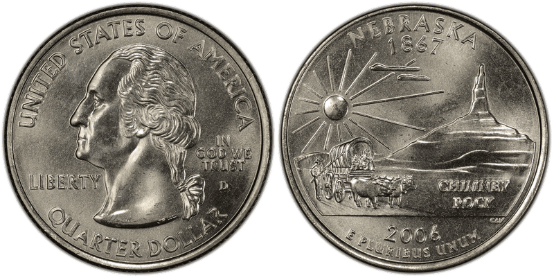 2006 (D) Nebraska State Quarter