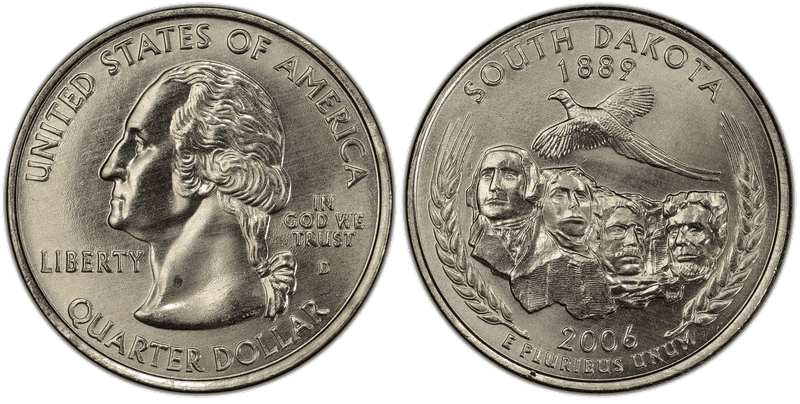 2006 (D) South Dakota State Quarter