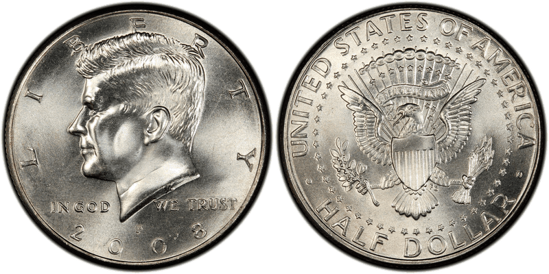 2008 (P) Kennedy Half Dollar