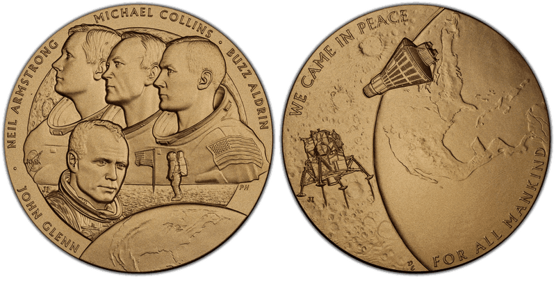 2009 Medal New Frontier 3"