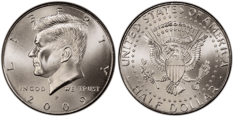 2009 (P) Satin Finish Kennedy Half Dollar