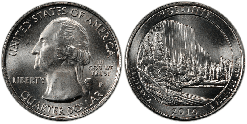 2010 (P) Yosemite National Park Quarter