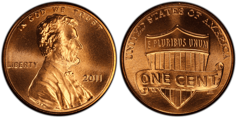 2011 (P) Lincoln Shield Cent