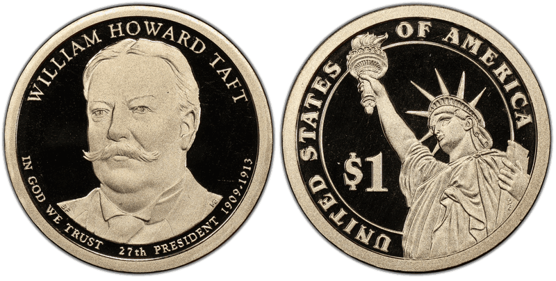 2013 (S) Proof Presidential Dollar - William Howard Taft