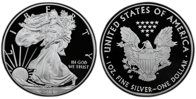 2013 (W) Proof American Silver Eagle
