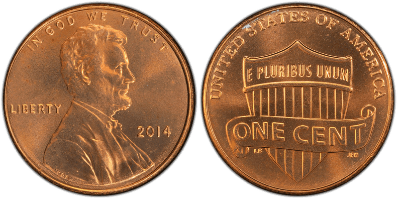 2014 (P) Lincoln Shield Cent