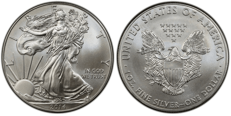 2014 American Silver Eagle