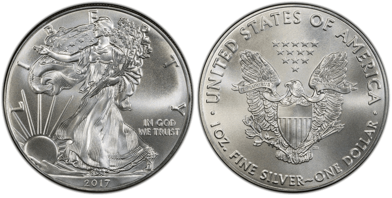 2017 (S)(W) American Silver Eagle