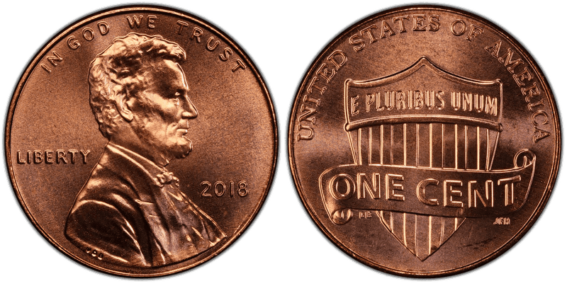 2018 (P) Lincoln Shield Cent