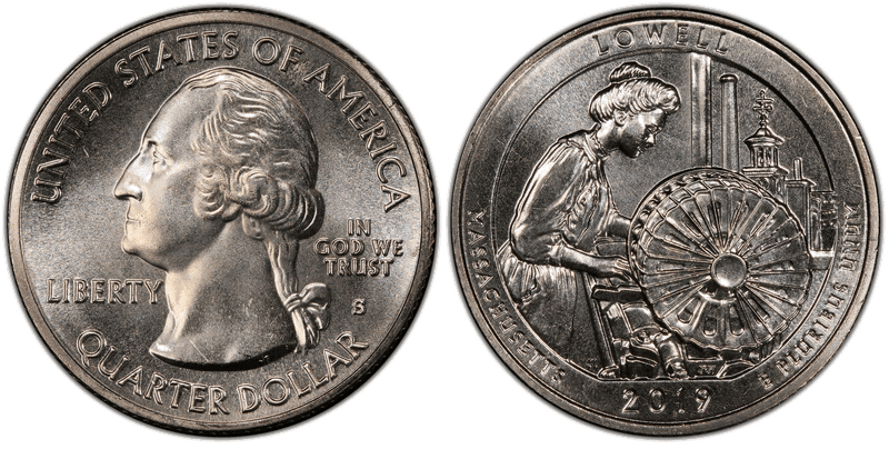2019 (S) Lowell National Park Quarter