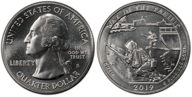 2019 (S) War in the Pacific National Park Quarter