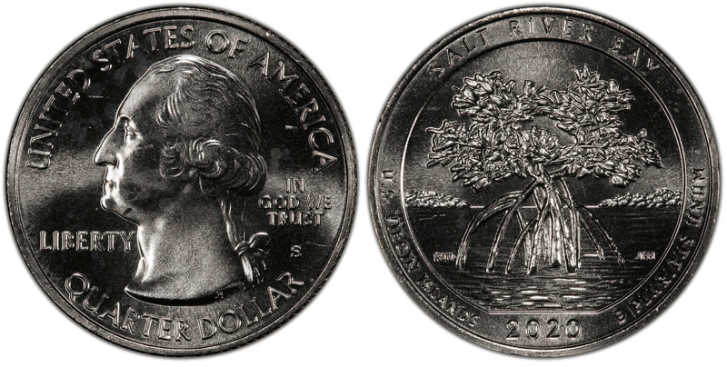 2020 (S) Salt River Bay National Park Quarter