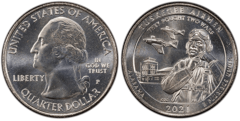2021 (P) Tuskegee Airmen National Park Quarter