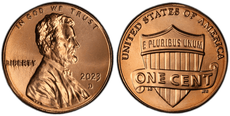 2023 (D) Lincoln Shield Cent