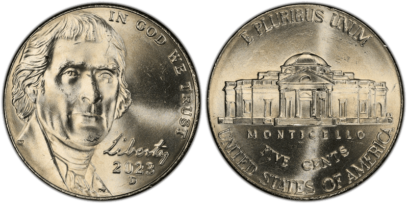 2023 (D) Jefferson Nickel