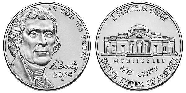 2024 Jefferson Nickel
