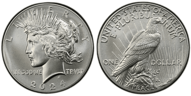 2024 Peace Dollar