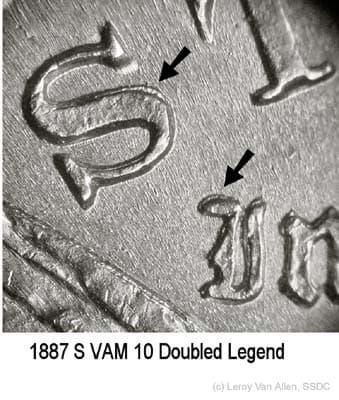 1887-S VAM-10