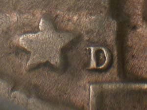 1927-D Repunched Mintmark RPM-001