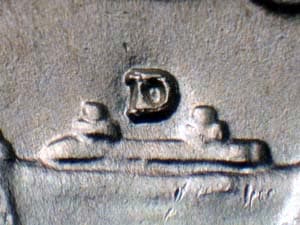 1952-D Repunched Mintmark RPM-001