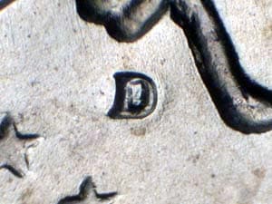 1964-D Repunched Mintmark RPM-004