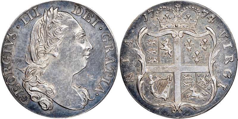 1774/3 Virginia Shilling - Silver Proof