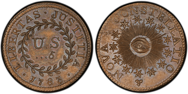 1783 Nova Constellatio 5 Units (Quint)