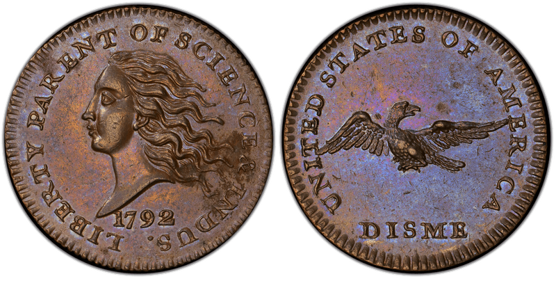 1792 Dime Patterns