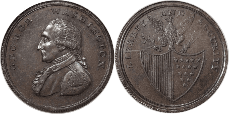 1795 Liberty & Security - Cord Border Penny