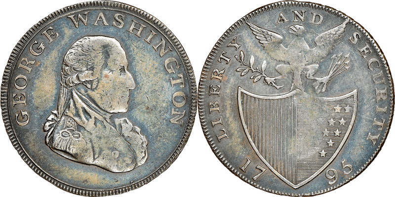 1795 Liberty & Security - London Edge Half Penny