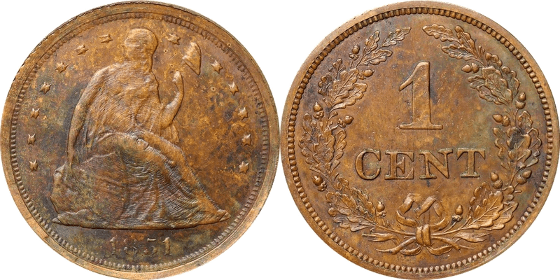 1854 Cent Patterns