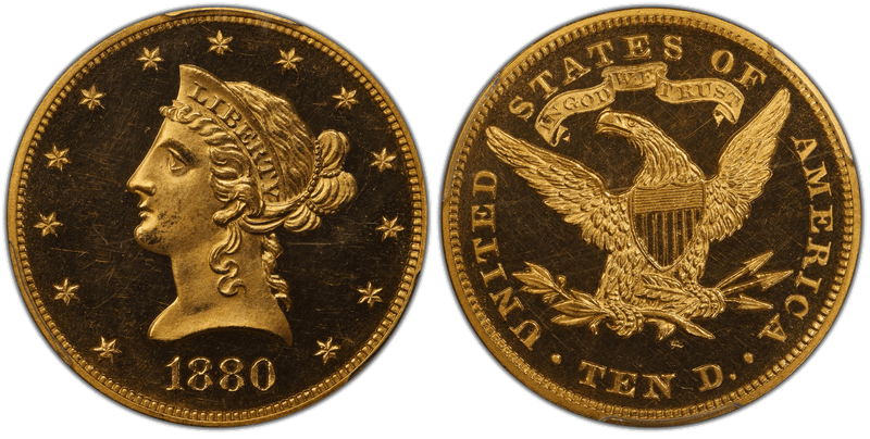 1880 Proof Liberty Head Eagle