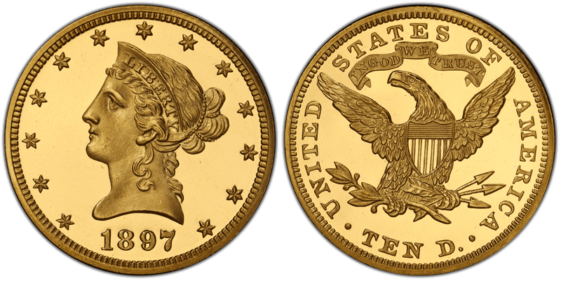 1897 Proof Liberty Head Eagle