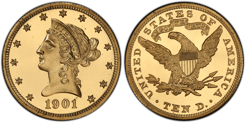 1901 Proof Liberty Head Eagle