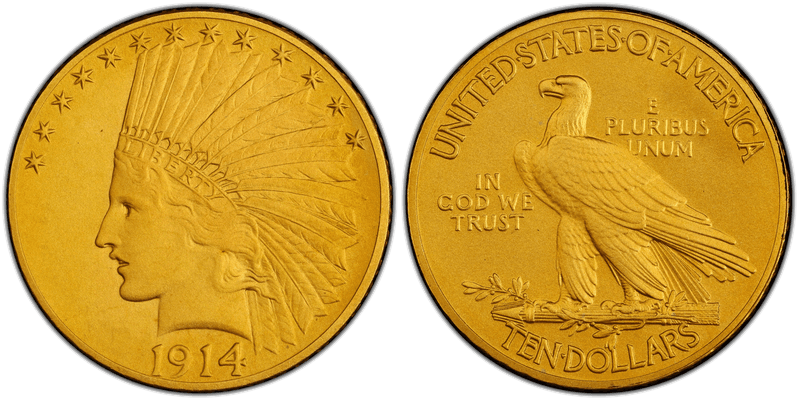 1914 Proof Indian Head Eagle