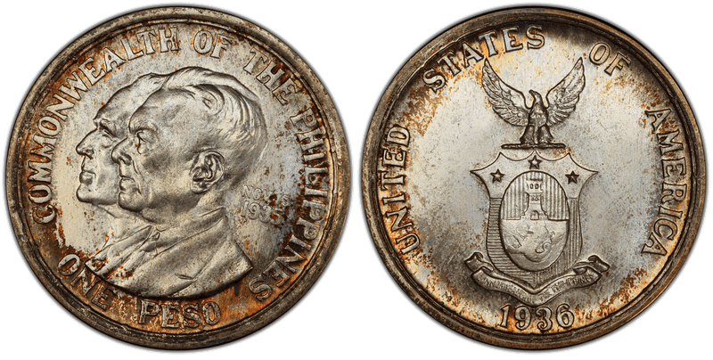 1936 Commonwealth Philippine Peso