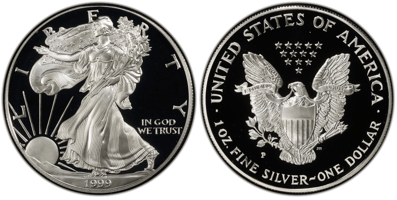 1999 American Silver Eagle