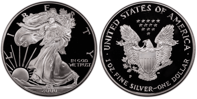 2000 American Silver Eagle