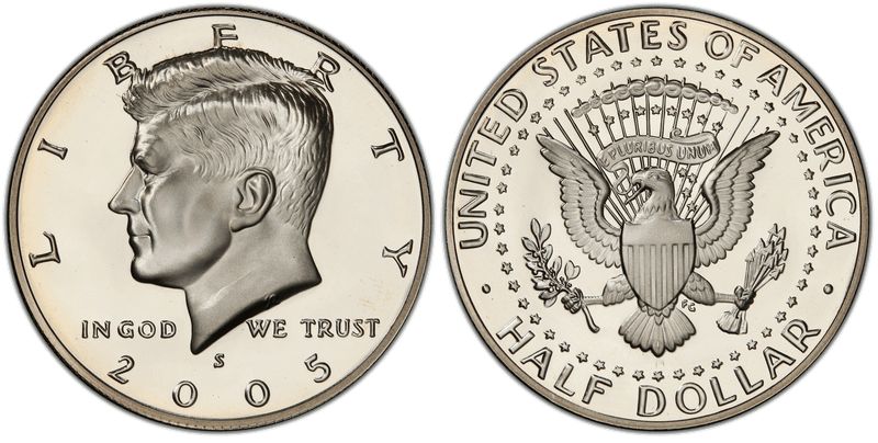 2005 (S) Proof Kennedy Half Dollar