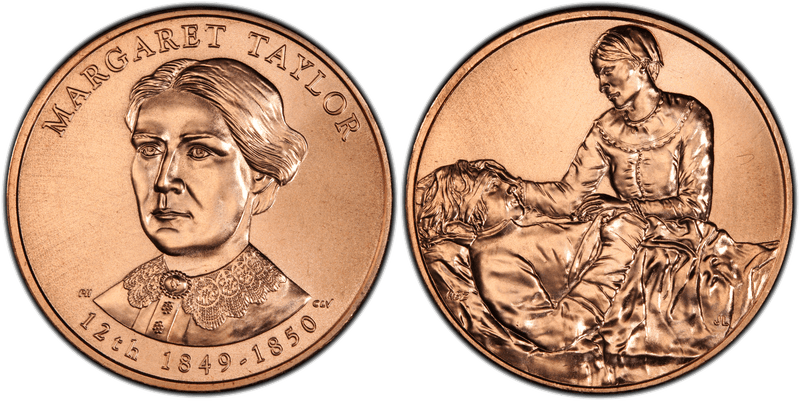 (2009) First Spouse Bronze Medal - Margaret Taylor