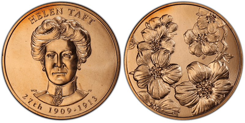 (2013) First Spouse Bronze Medal - Helen Taft